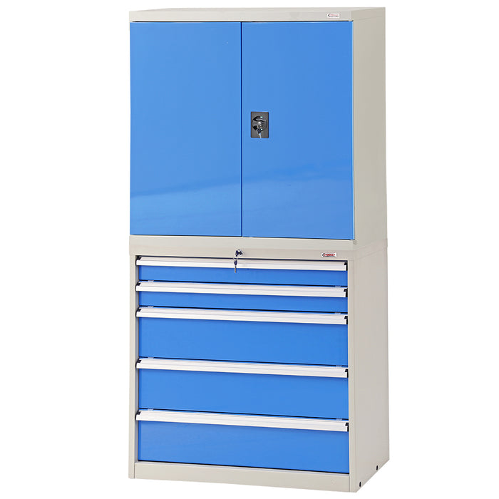 Industrial Tooling Cabinet Drawer Unit with V7200 mounted on top