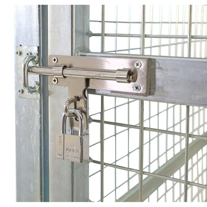 Lockable Gas Storage Cage Lock