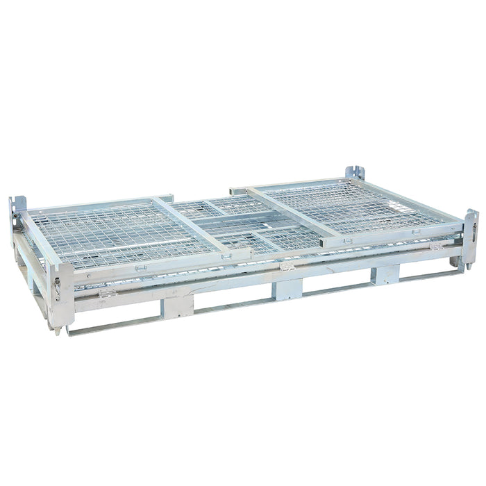 Double Width Storage Transport cage folded