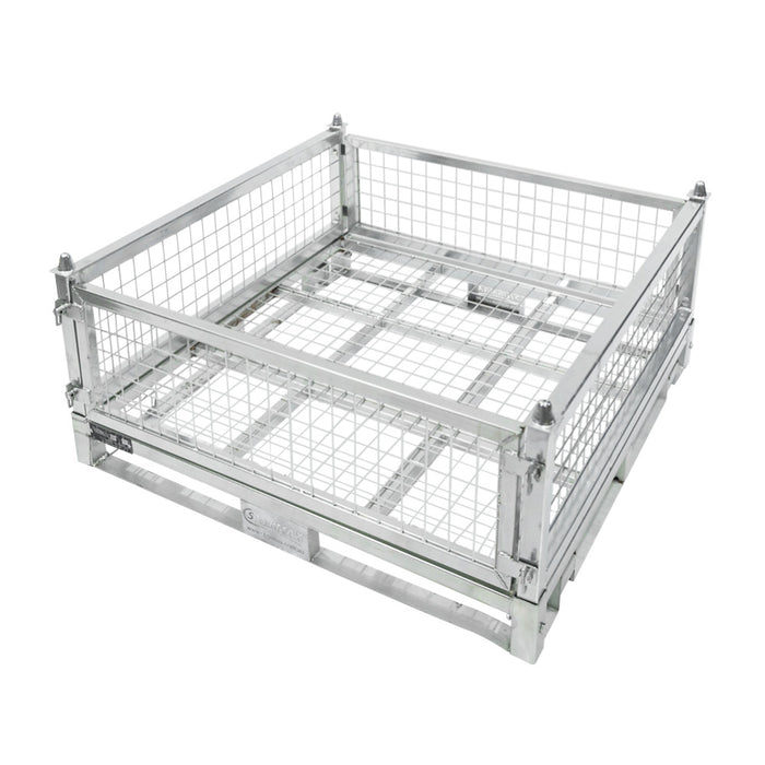 Low Galvanised Storage Cage