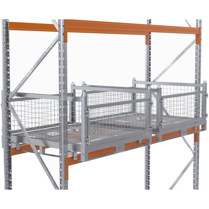 Low Galvanised Storage Cage