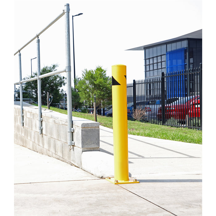Fixed Yellow Standard Bollards