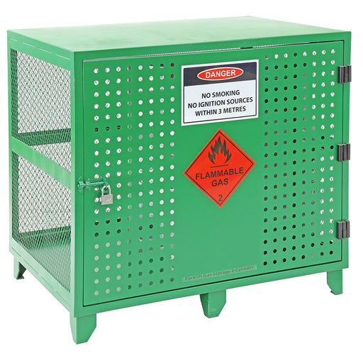 Fork Gas Storage Cage - 6 Cylinders