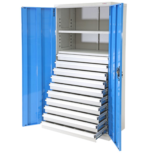 Heavy Duty Industrial Storage Cabinets 10 Drawer Cabinet ( 10 x 100mm drawers)