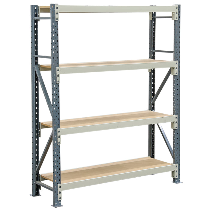 Heavy Duty Longspan Shelving - Timber