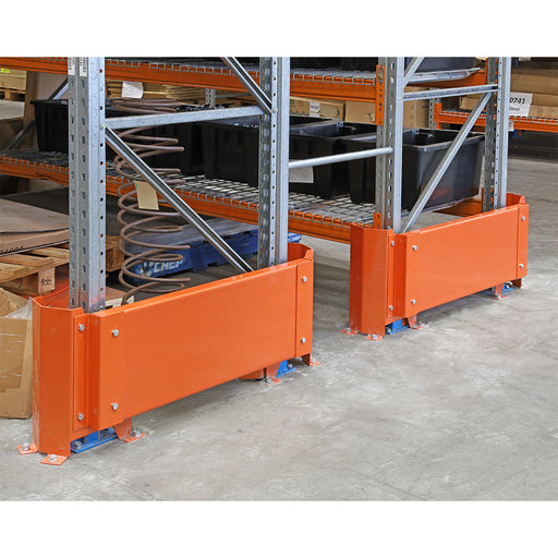 Stormax End Protectors (to suit single bay of racking) 1080mm long in warehouse