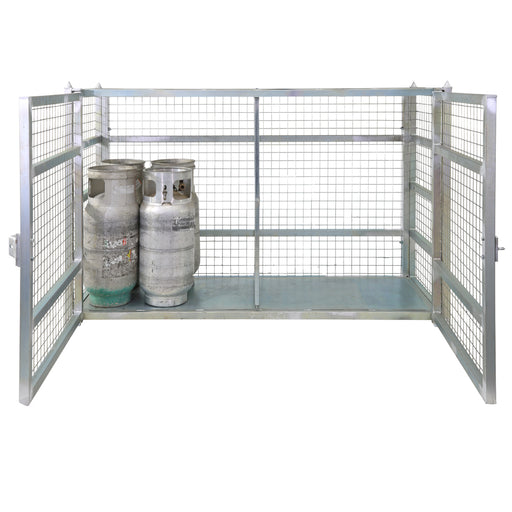 Gas Cylinder Cage Open