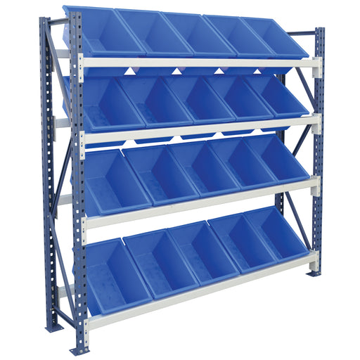 Access Plastic Bin Rack (includes 20 plastic bins) 1800x1800mm - Initial Bay