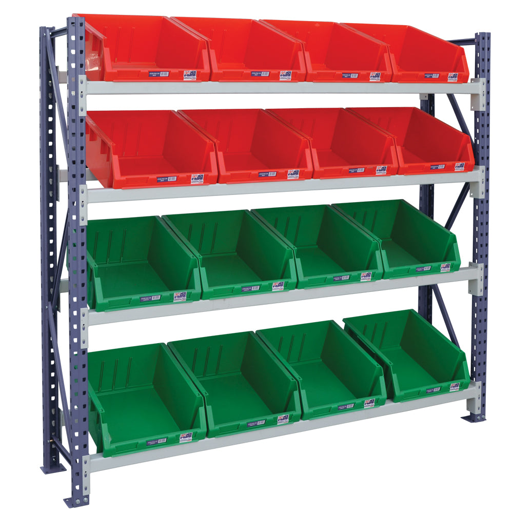 Access Stor-Pak Bin Rack (with 20 plastic bins) 2400x1800mm - Initial ...